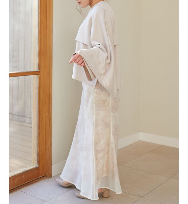 MAJESTICLEGON「シアーレイヤードマーメイドスカート」|スカート|