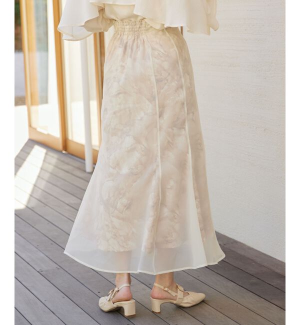 MAJESTICLEGON「シアーレイヤードマーメイドスカート」|スカート|