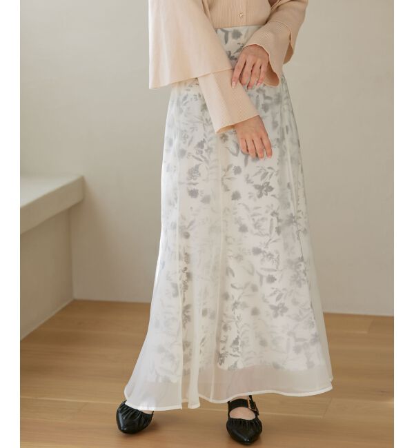 MAJESTICLEGON「シアーレイヤードマーメイドスカート」|スカート|