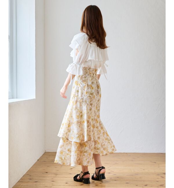 MAJESTICLEGON「キャンディスリーブフリルブラウス」|シャツ・ブラウス|