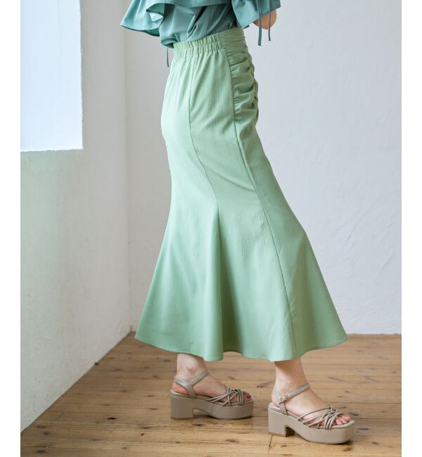 MAJESTICLEGON「ギャザーマーメイドスカート」|スカート|