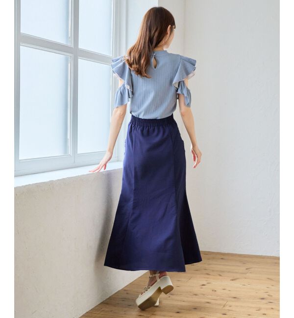 MAJESTICLEGON「ギャザーマーメイドスカート」|スカート|