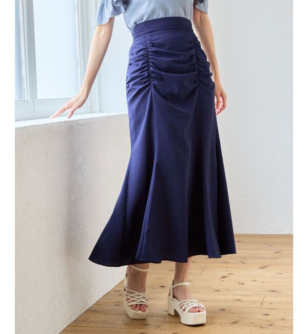 MAJESTICLEGON「ギャザーマーメイドスカート」|スカート|