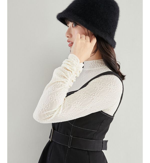 MAJESTICLEGON「ハイネックパターントップス」|Tシャツ・カットソー|