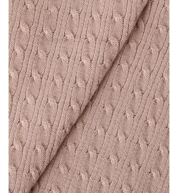  「デコルテオープンバイカラー襟ニット」|ニット・セーター|