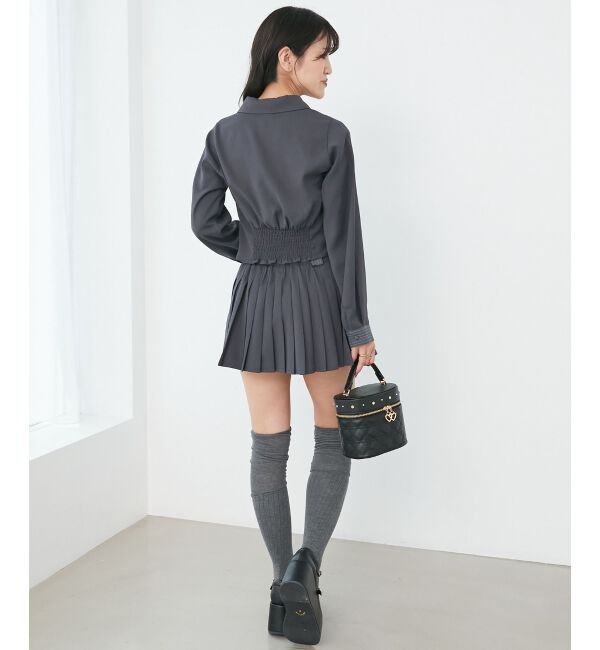  「&infin;スイッチングパターンプリーツスカパン」|スカート|