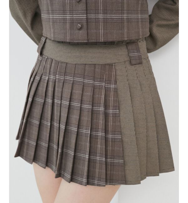  「&infin;スイッチングパターンプリーツスカパン」|スカート|