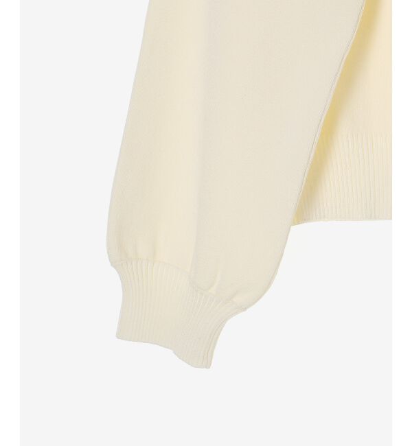  「エンブロイダリーロゴニット」|ニット・セーター|