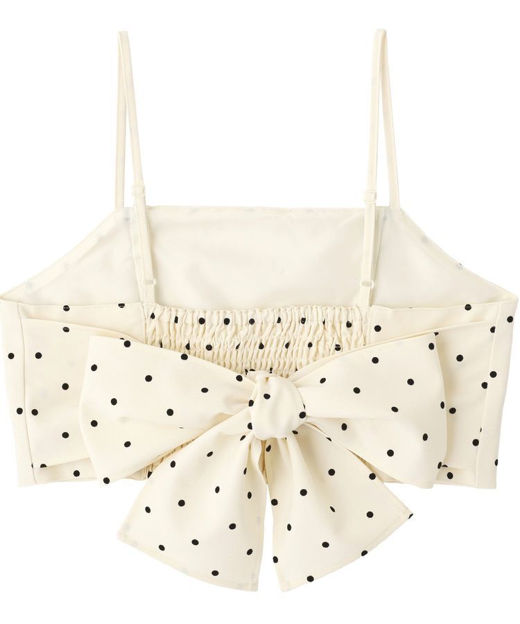 earth music&ecology「2WAYドットリボンビスチェ」|ベスト・ジレ|