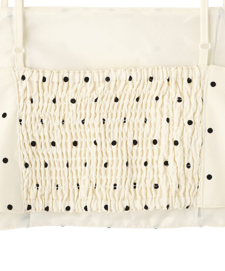 earth music&ecology「2WAYドットリボンビスチェ」|ベスト・ジレ|