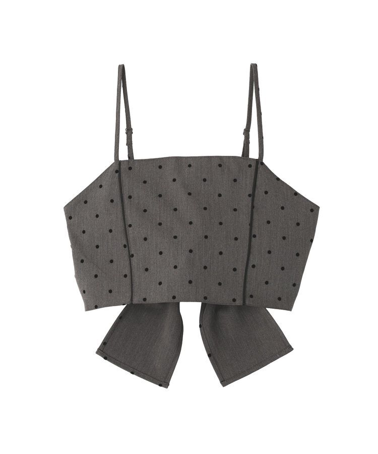 earth music&ecology「2WAYドットリボンビスチェ」|ベスト・ジレ|