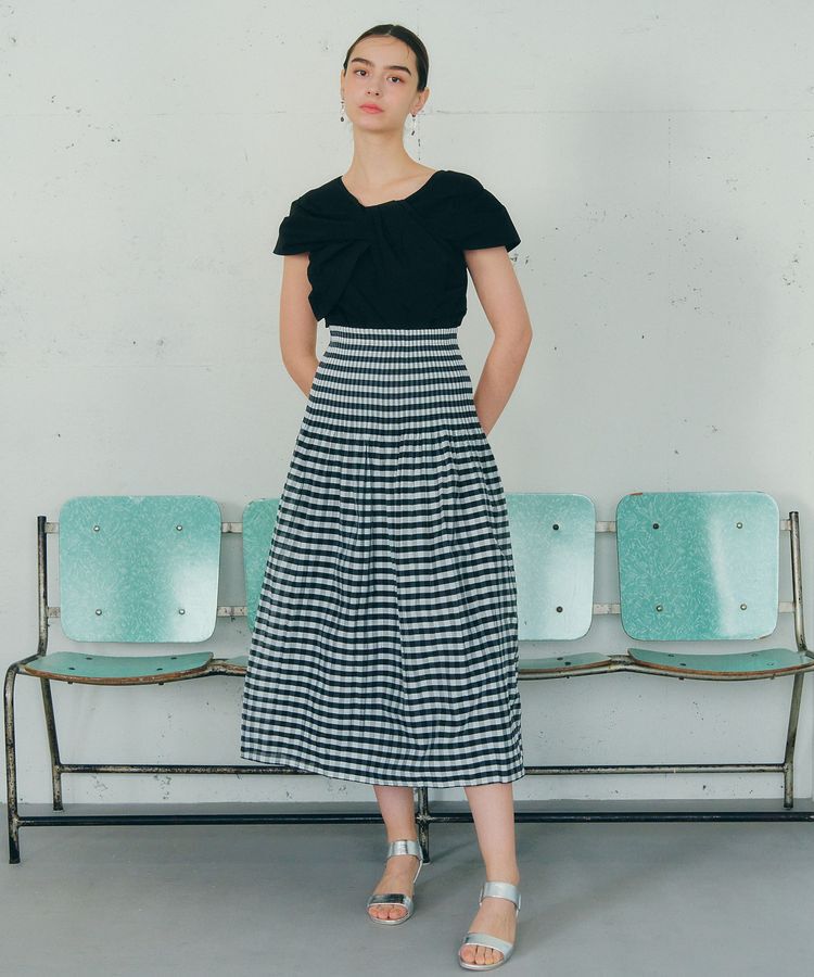 YECCA VECCA「リボンデザインブラウス」|シャツ・ブラウス|