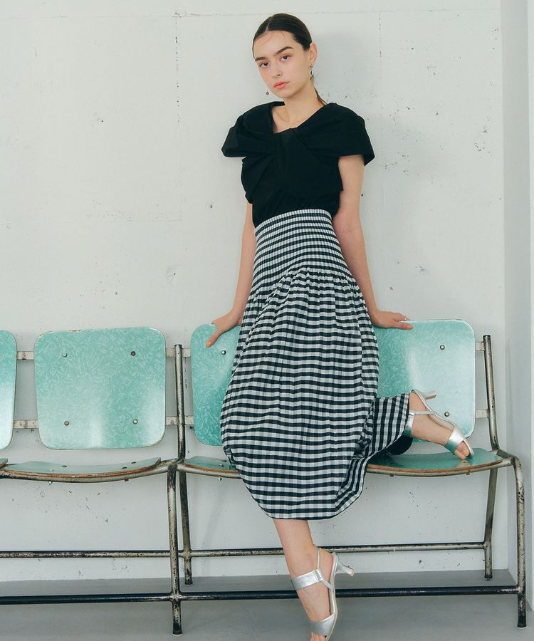 YECCA VECCA「リボンデザインブラウス」|シャツ・ブラウス|