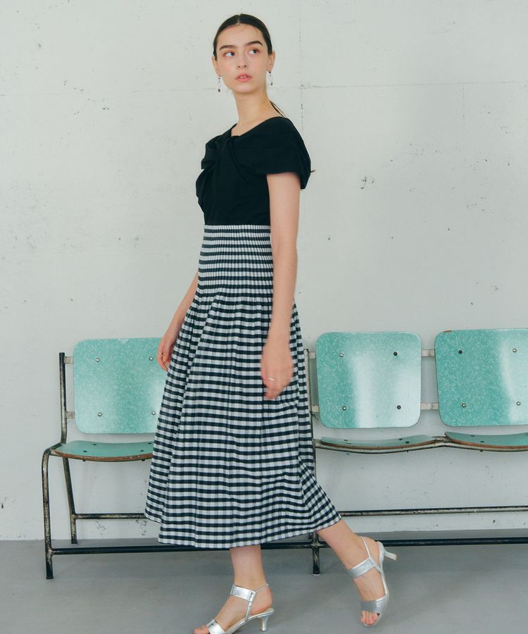 YECCA VECCA「リボンデザインブラウス」|シャツ・ブラウス|