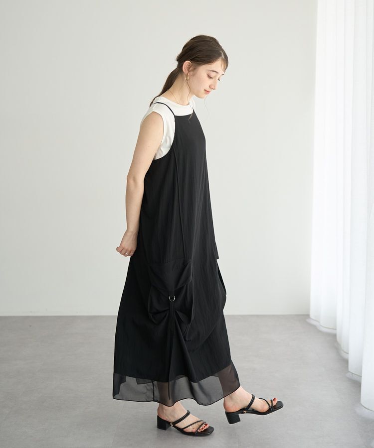 Editt by YECCA VECCA「【接触冷感】カーゴキャミワンピース②」|ワンピース|