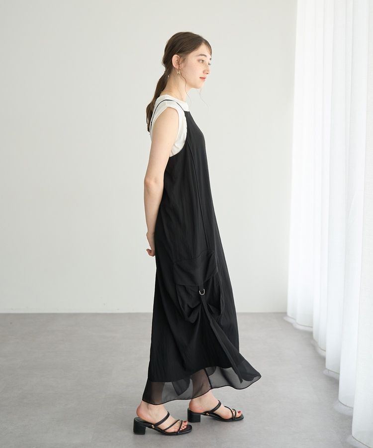 Editt by YECCA VECCA「【接触冷感】カーゴキャミワンピース②」|ワンピース|
