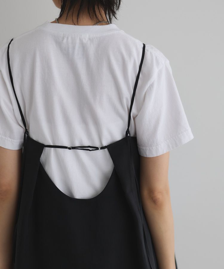 GARAGE OF GOOD CLOTHING「【日本製】キュプラアシンメトリーキャミビスチェ」|ベスト・ジレ|