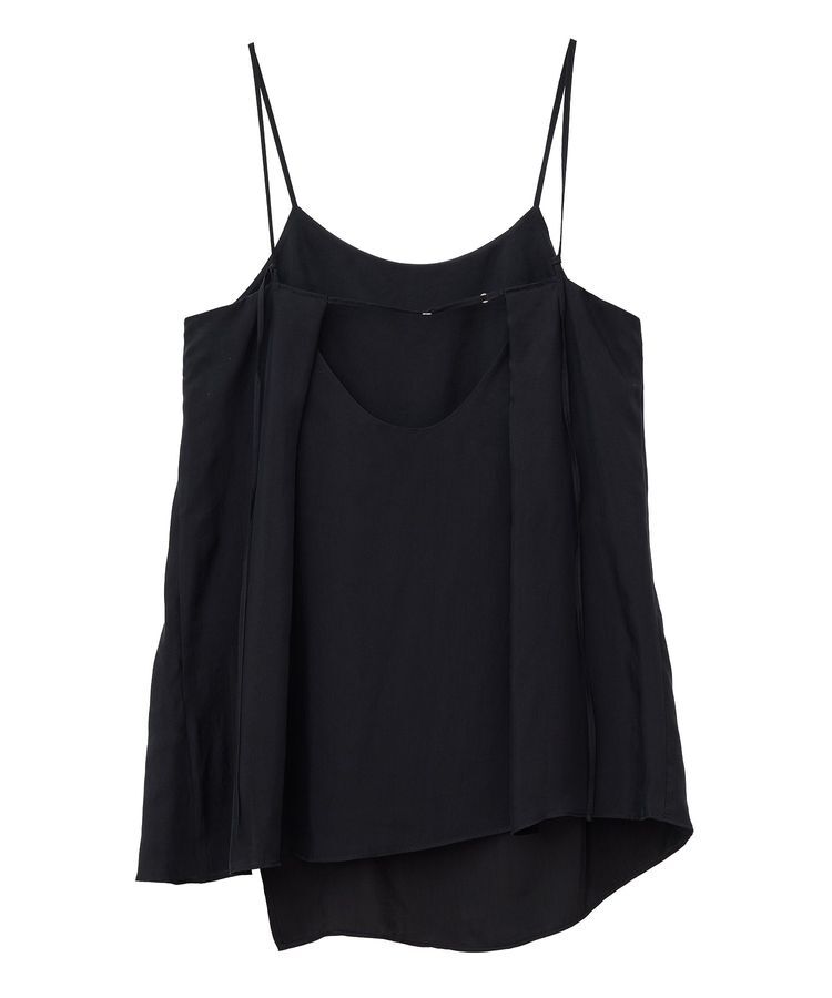 GARAGE OF GOOD CLOTHING「【日本製】キュプラアシンメトリーキャミビスチェ」|ベスト・ジレ|