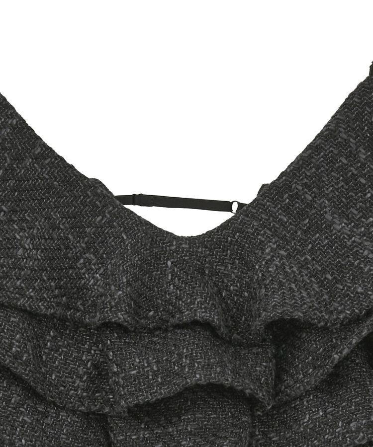 GARAGE OF GOOD CLOTHING「ツィードティアードフリルビスチェ」|ベスト・ジレ|