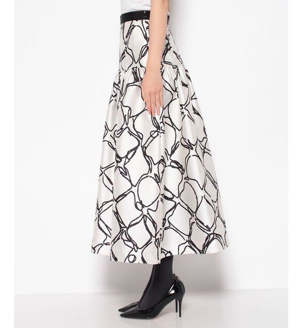 LOULOU WILLOUGHBY「【LOULOU WILLOUGHBY】ランバスチェックスカート」|スカート|