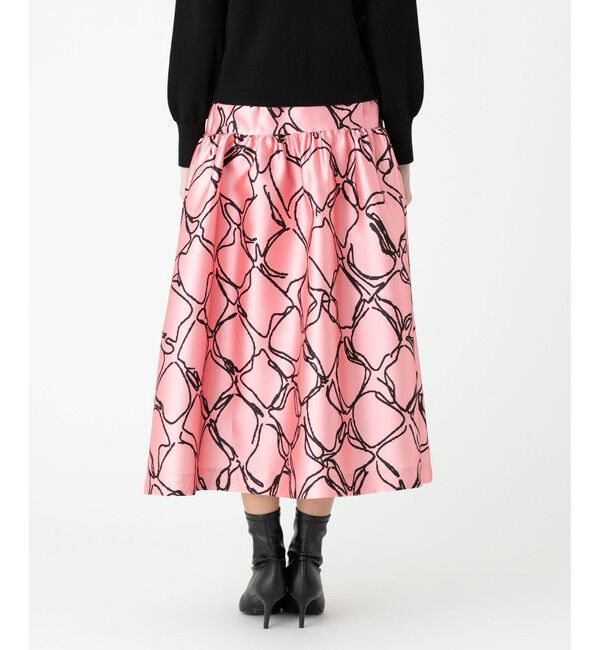 LOULOU WILLOUGHBY「【LOULOU WILLOUGHBY】ランバスチェックスカート」|スカート|