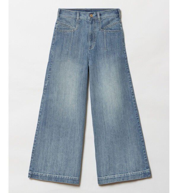 LOULOU WILLOUGHBY「【LOULOU WILLOUGHBY】デニムバギーパンツ」|デニム|