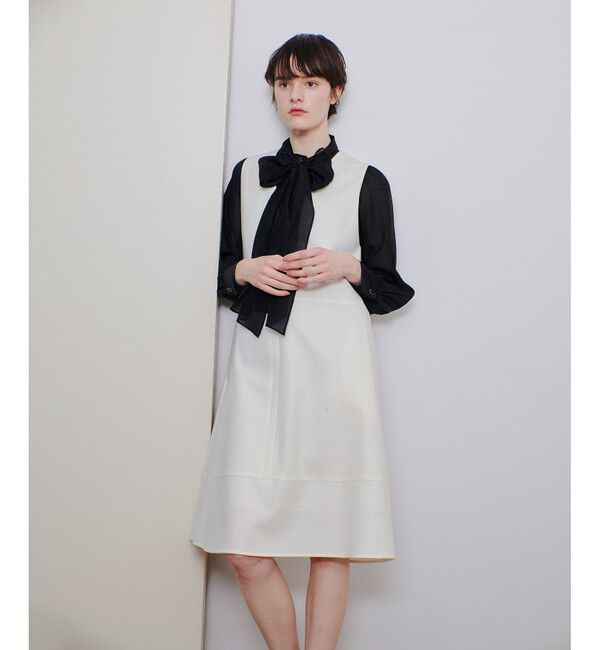 allureville「V/Nオーバーフレアワンピース」|ワンピース|