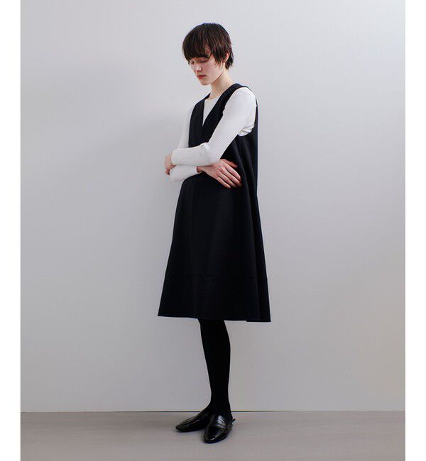 allureville「V/Nオーバーフレアワンピース」|ワンピース|