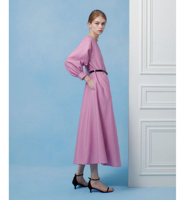 LOULOU WILLOUGHBY「【LOULOU WILLOUGHBY】ヴィンテージオーガンパフワンピース」|ワンピース|