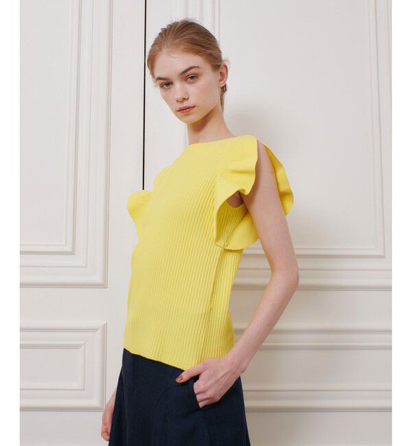 LOULOU WILLOUGHBY「【LOULOU WILLOUGHBY】スキャーラッププルオーバー」|ニット・セーター|