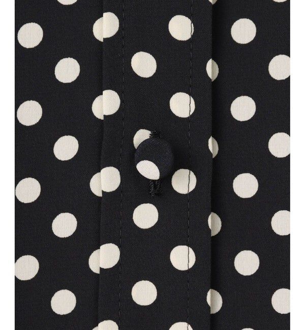 LOULOU WILLOUGHBY「◇【LOULOU WILLOUGHBY】デシンドットフリルボウタイブラウス」|シャツ・ブラウス|