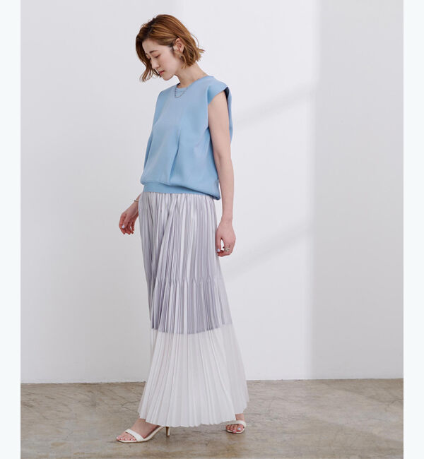 ur's「クルーネッククロップドタックニット」|Tシャツ・カットソー|