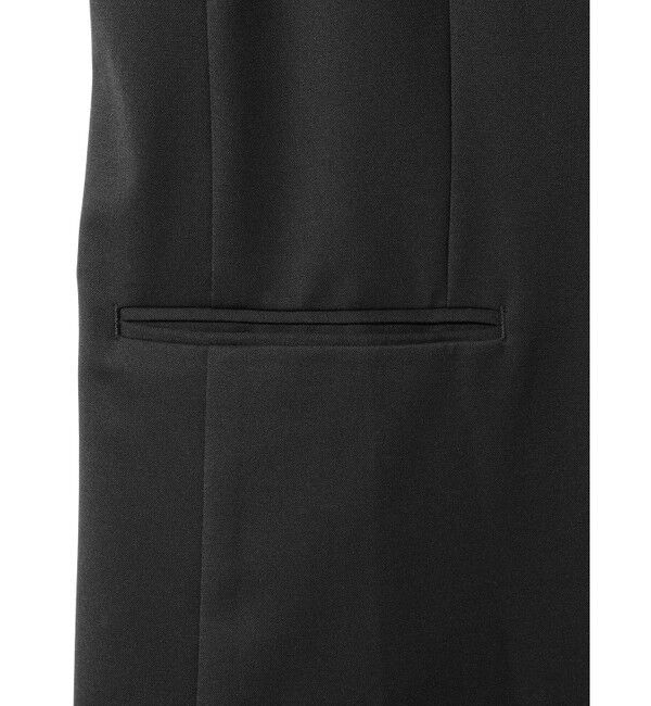 MIDIUMISOLID「MIDIUMISOLID for Ladies ウエストシェイプテーラードジレ」|ベスト・ジレ|