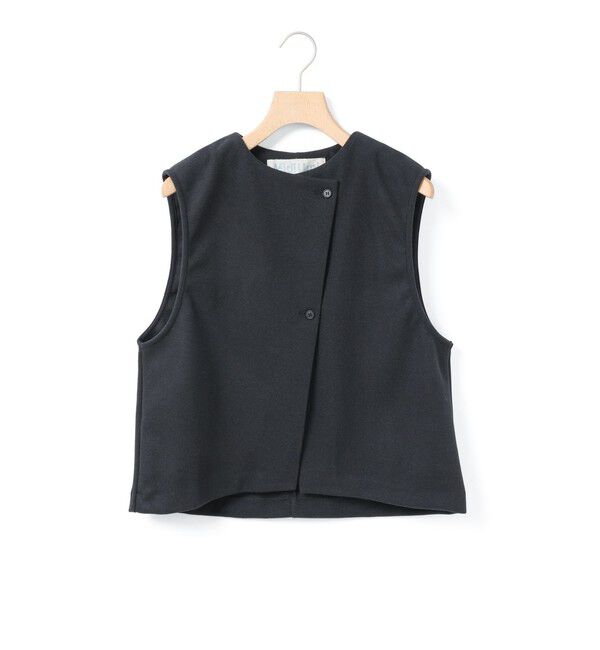 MidiUmi「MidiUmi フランネルタッチベスト」|ベスト・ジレ|