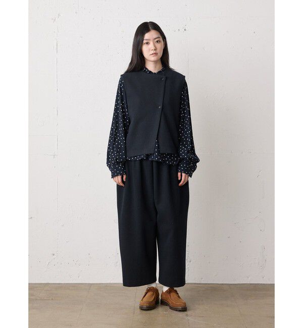 MidiUmi「MidiUmi フランネルタッチベスト」|ベスト・ジレ|