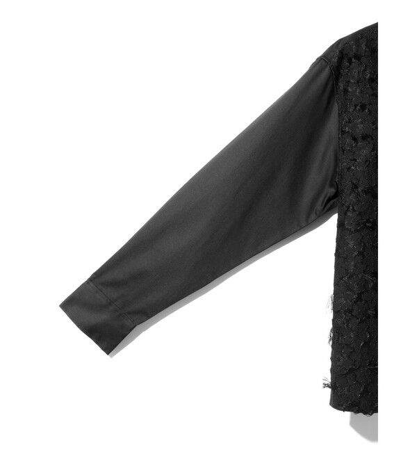 MIDIUMISOLID「MIDIUMISOLID for Ladies フロントジャカードシャツ」|シャツ・ブラウス|