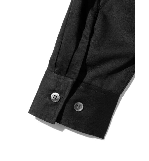 MIDIUMISOLID「MIDIUMISOLID for Ladies フロントジャカードシャツ」|シャツ・ブラウス|