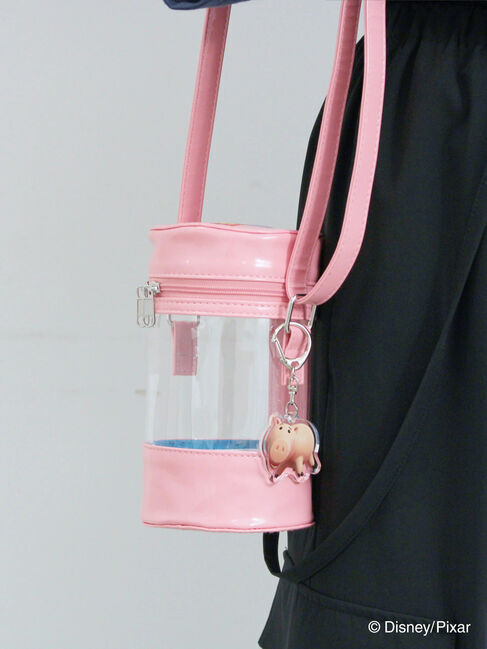 Samansa Mos2 blue「トイ・ストーリー/ クリアバニイティポシェット」|その他|ピンク