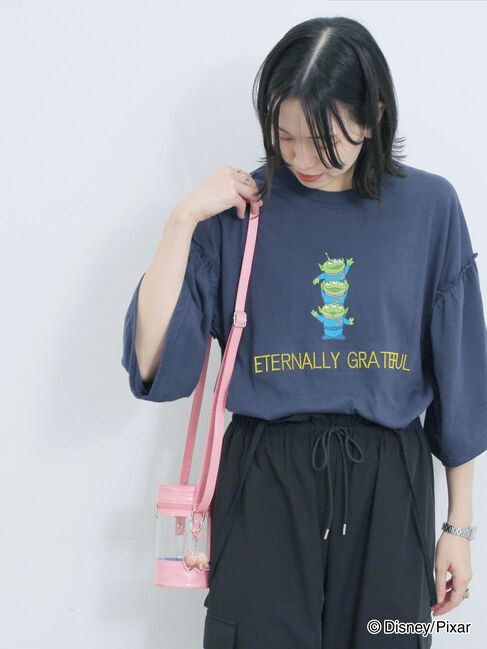 Samansa Mos2 blue「トイ・ストーリー/ クリアバニイティポシェット」|その他|