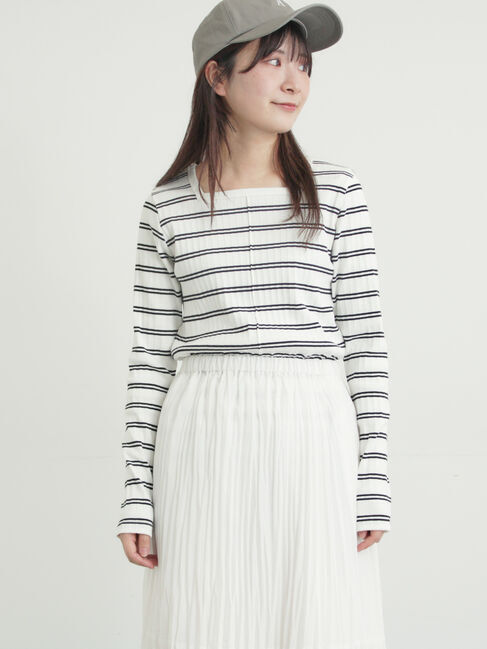 Samansa Mos2「前後2WAY柄アソートカットソー」|Tシャツ・カットソー|