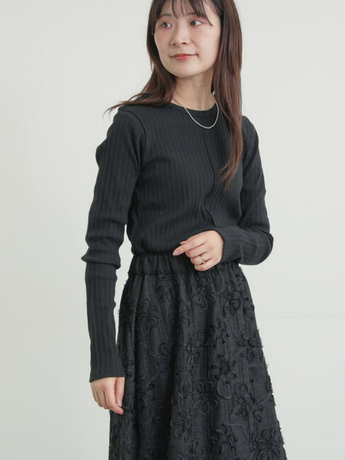 Samansa Mos2「前後2WAY柄アソートカットソー」|Tシャツ・カットソー|