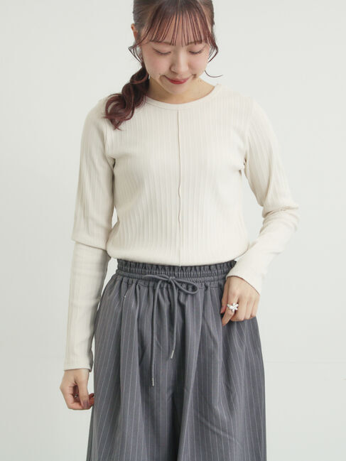 Samansa Mos2「前後2WAY柄アソートカットソー」|Tシャツ・カットソー|キナリ