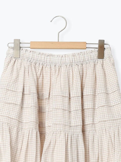 Samansa Mos2「シアータックギャザースカート」|スカート|