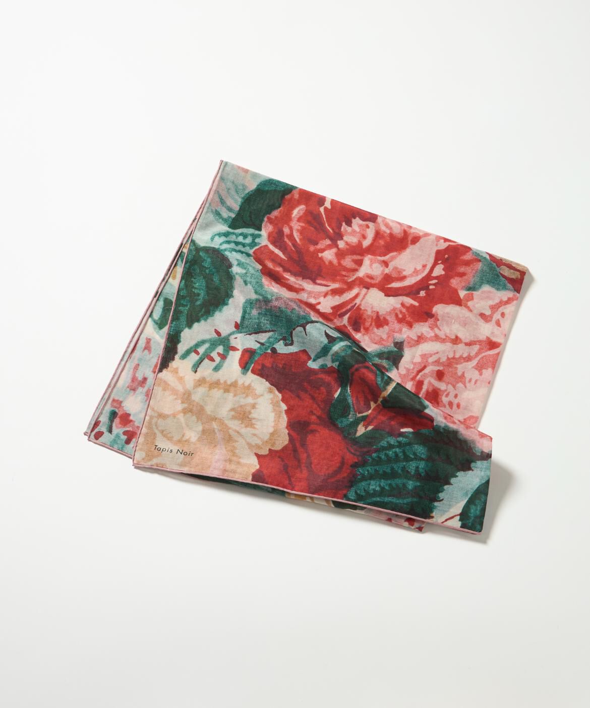 INED「《FAVORITE》Light Multicolor Flower スカーフ《Tapis Noir》」|ストール|