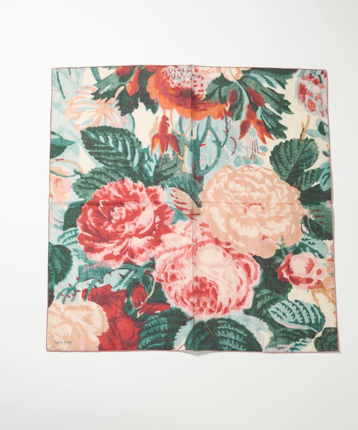 INED「《FAVORITE》Light Multicolor Flower スカーフ《Tapis Noir》」|ストール|