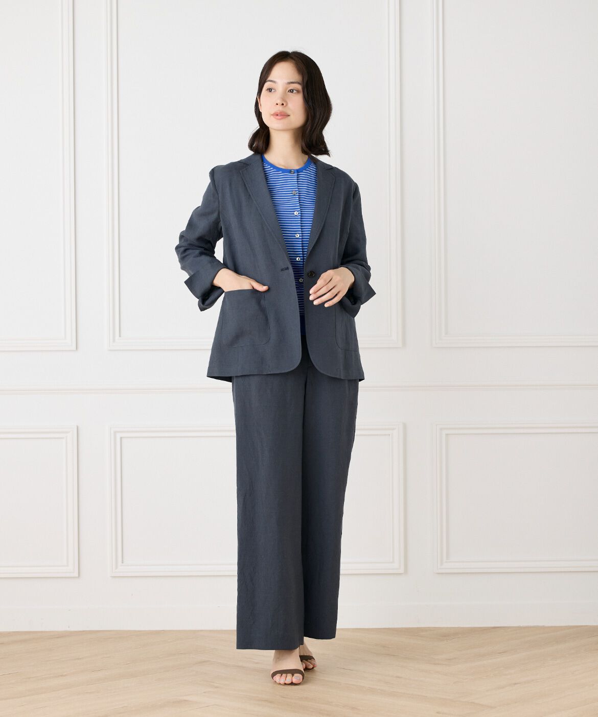 DAY by DAY it&rsquo;s international「テンセルリネンジャケット」|テーラードジャケット|