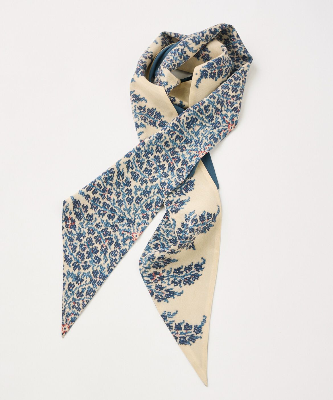 FAVORITE SUKINAMONO「Slim Dina Scarf スリムスカーフ《Tapis Noir》」|ストール|