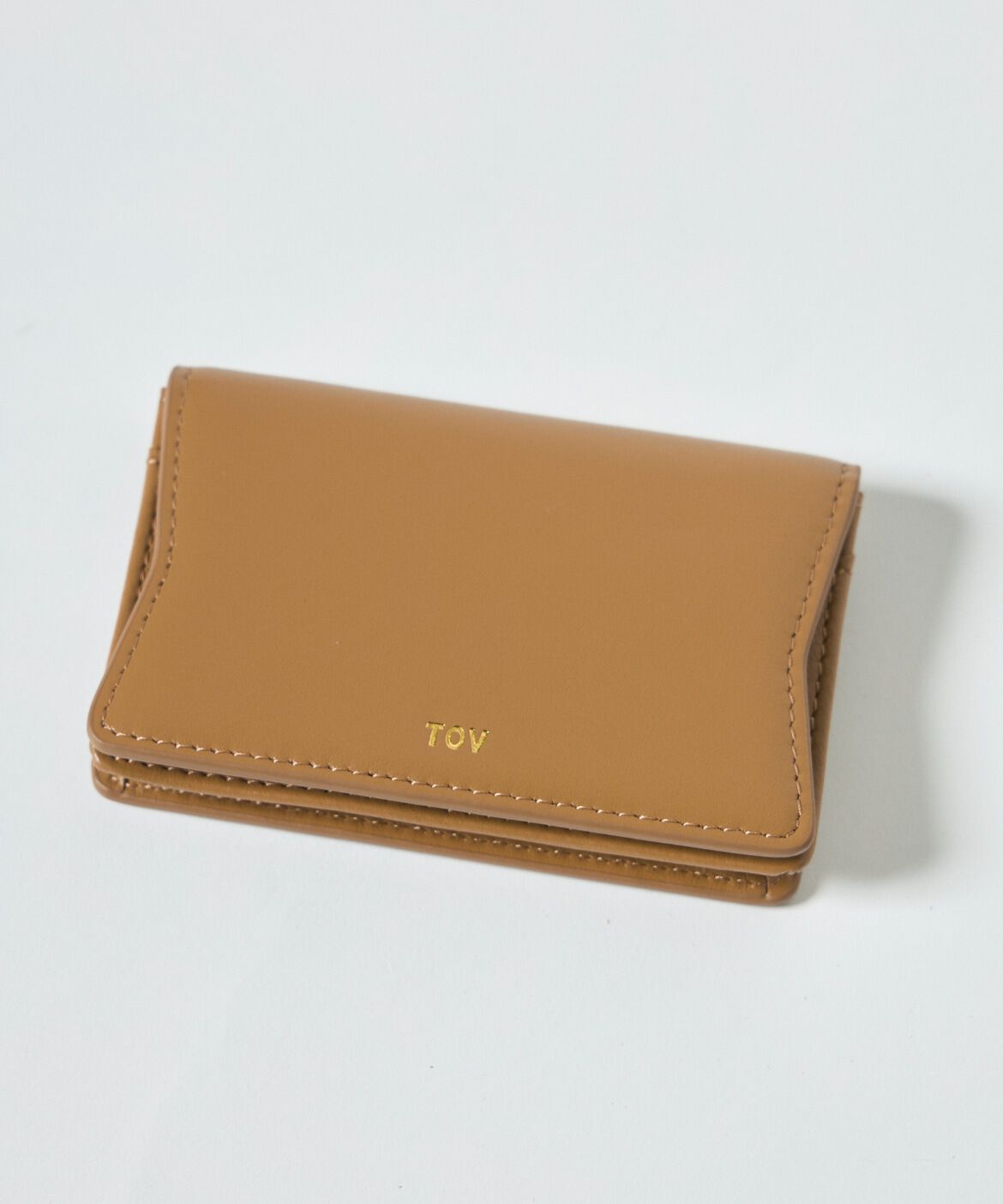FAVORITE SUKINAMONO「PETAL カードケース《TOV》」|その他|キャメル1