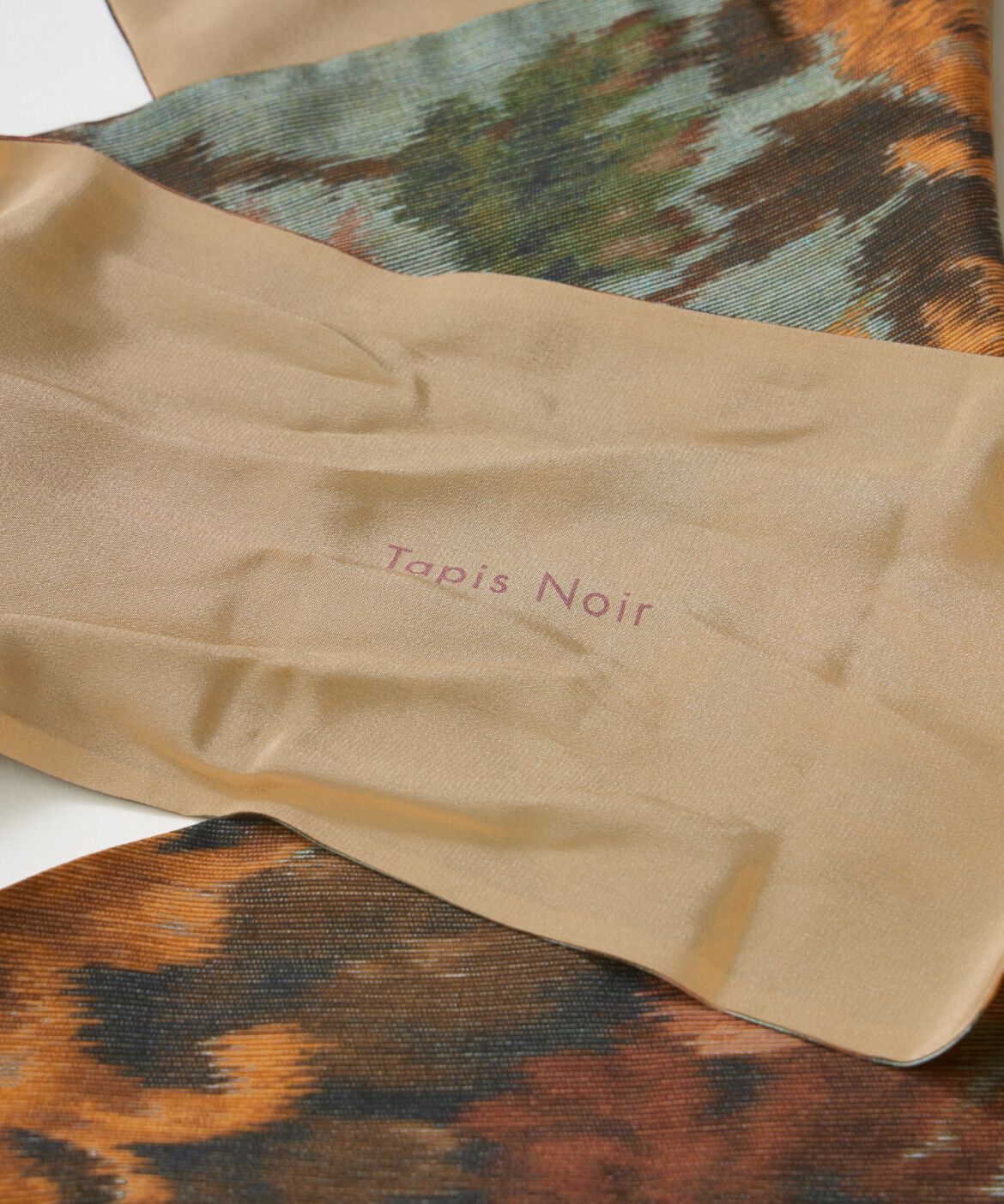 FAVORITE SUKINAMONO「Slim Dani Scarfスリムスカーフ《Tapis Noir》」|ストール|