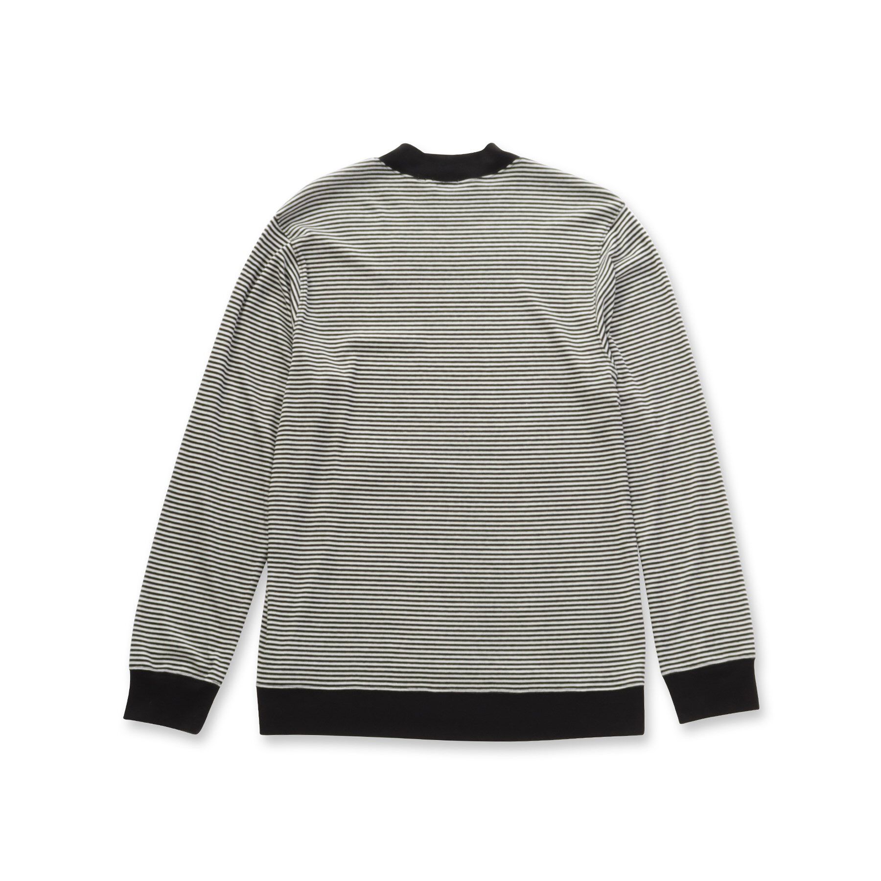 DRESSTERIOR「モックネック ボーダーカットソー」|Tシャツ・カットソー|